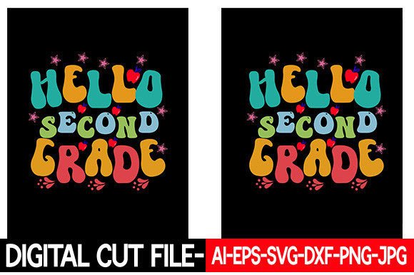 Hello Second Grade Retro Svg Design: A Strategic Tool for Creative and Business Success