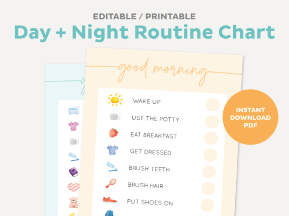 Morning and Evening Routine for Kids