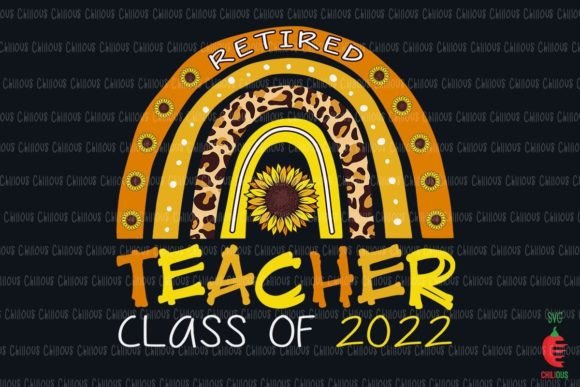 Retired Teacher Class of 2022 Rainbow