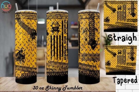 School Bus Driver 30oz Skinny Tumbler: A Unique Blend of Function and Design